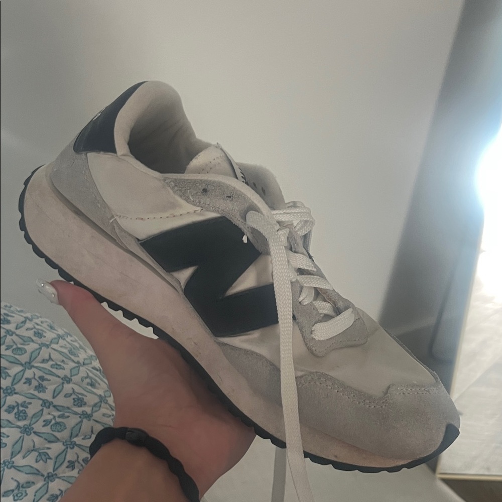 New Balance women’s Gray and White Sneakers